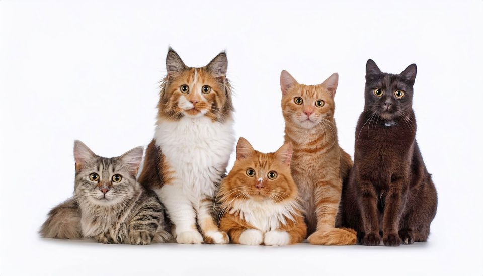 5匹の猫